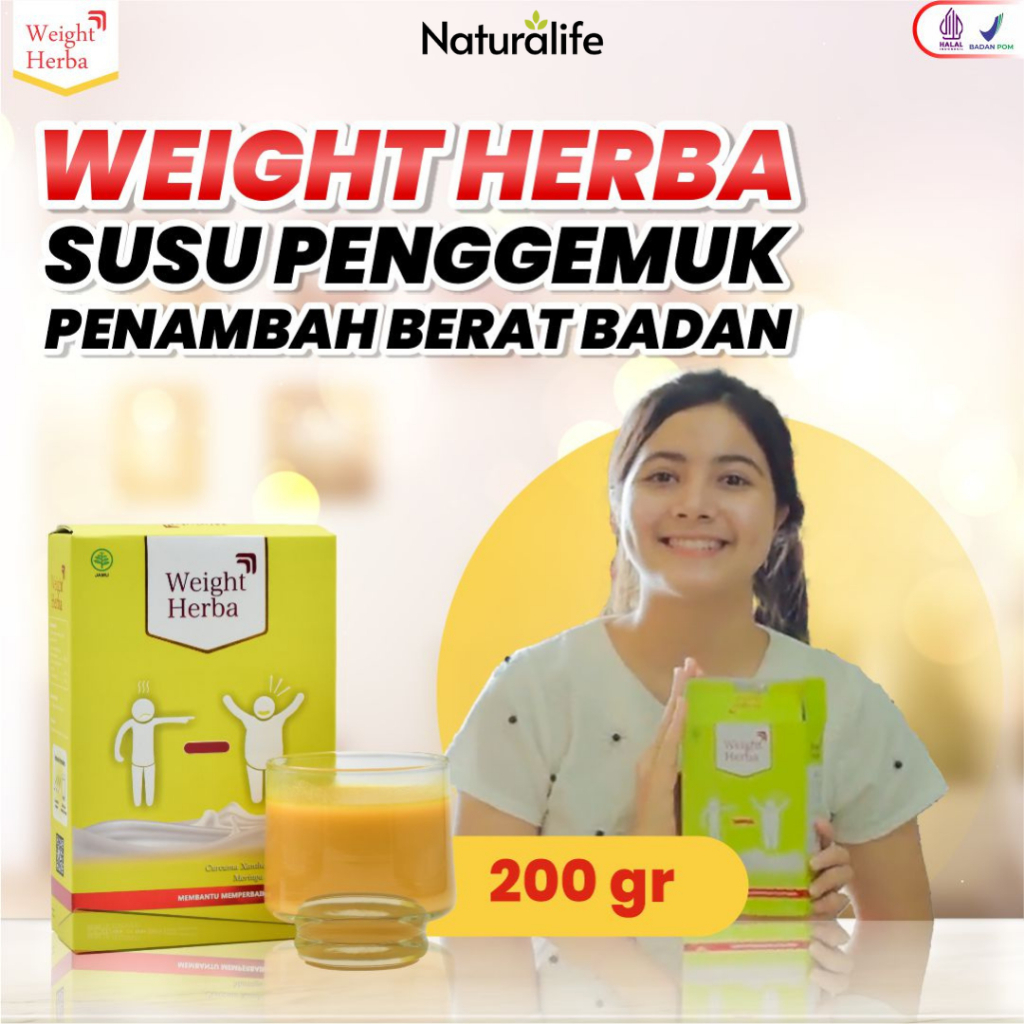 

WEIGHT HERBA - Susu Penambah Berat Badan 200gr