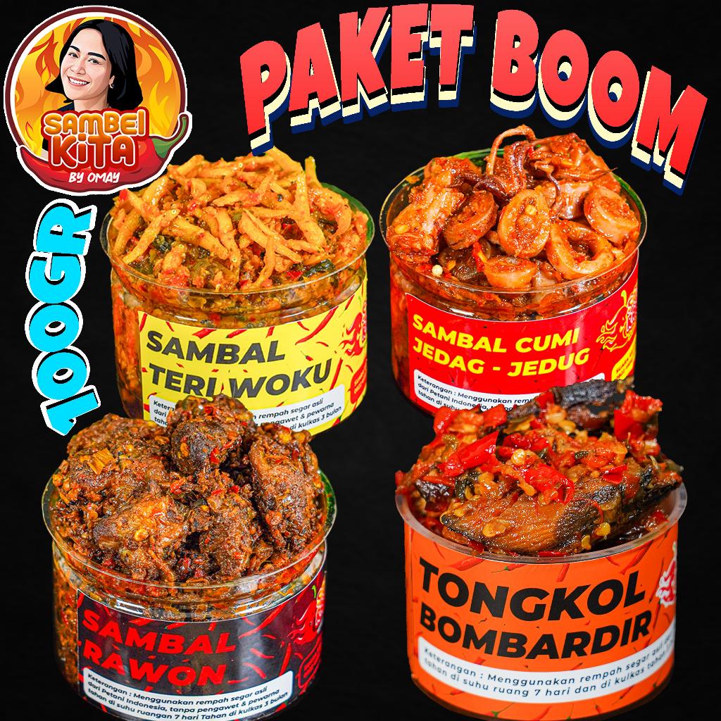 

PAKET 3 KALENG SAMBEL KITA BY OMAY / BEBAS PILIH