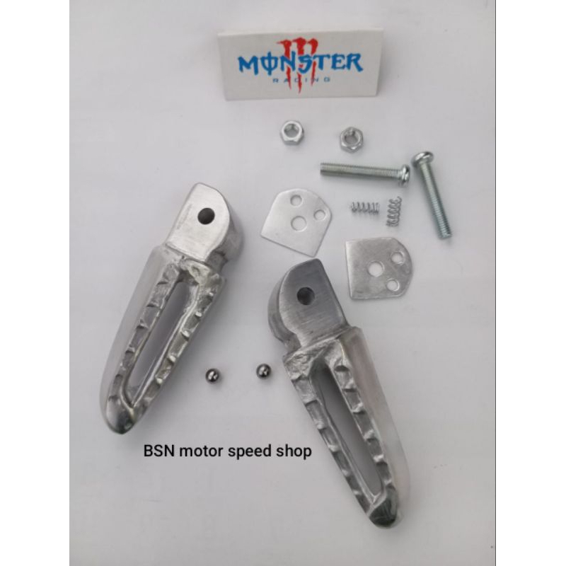 postep belakang beat Vario chrome / footstep belakang beat Vario chrome / bastep belakang beat Vario