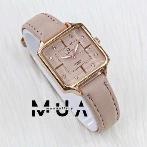 Jam Tangan Wanita Leivin A3579 LV-A3579 Fashion Watch Original Tali Rubber Tali Kulit Model Style An