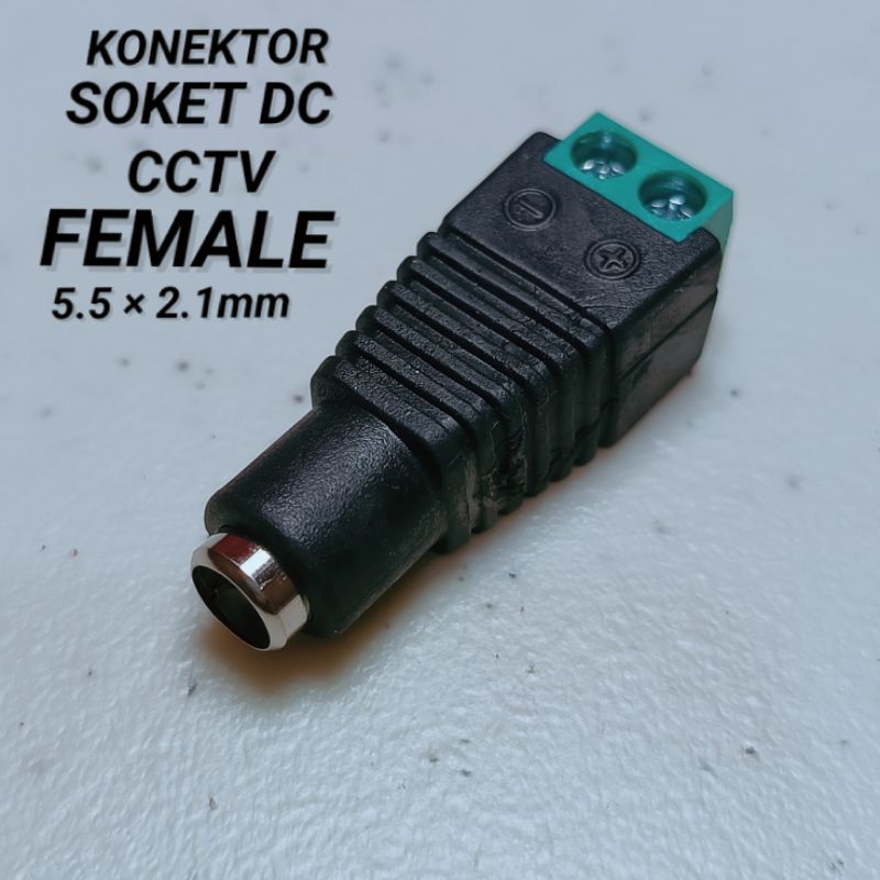 Soket Jack  DC 12V Female Konektor DC 5.5