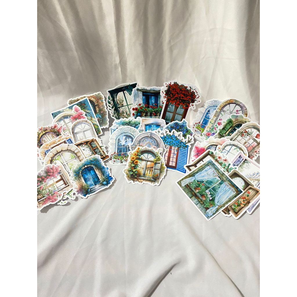 

READYSTOK 10 pcs frame sticker deco scrapbook journalkit journalingkit scrapbook Aesthetic / Sticker hiasan Dekorasi Scrapbook Journal/laptop/dinding/tumblr/buku murah/hadiah/buku journal