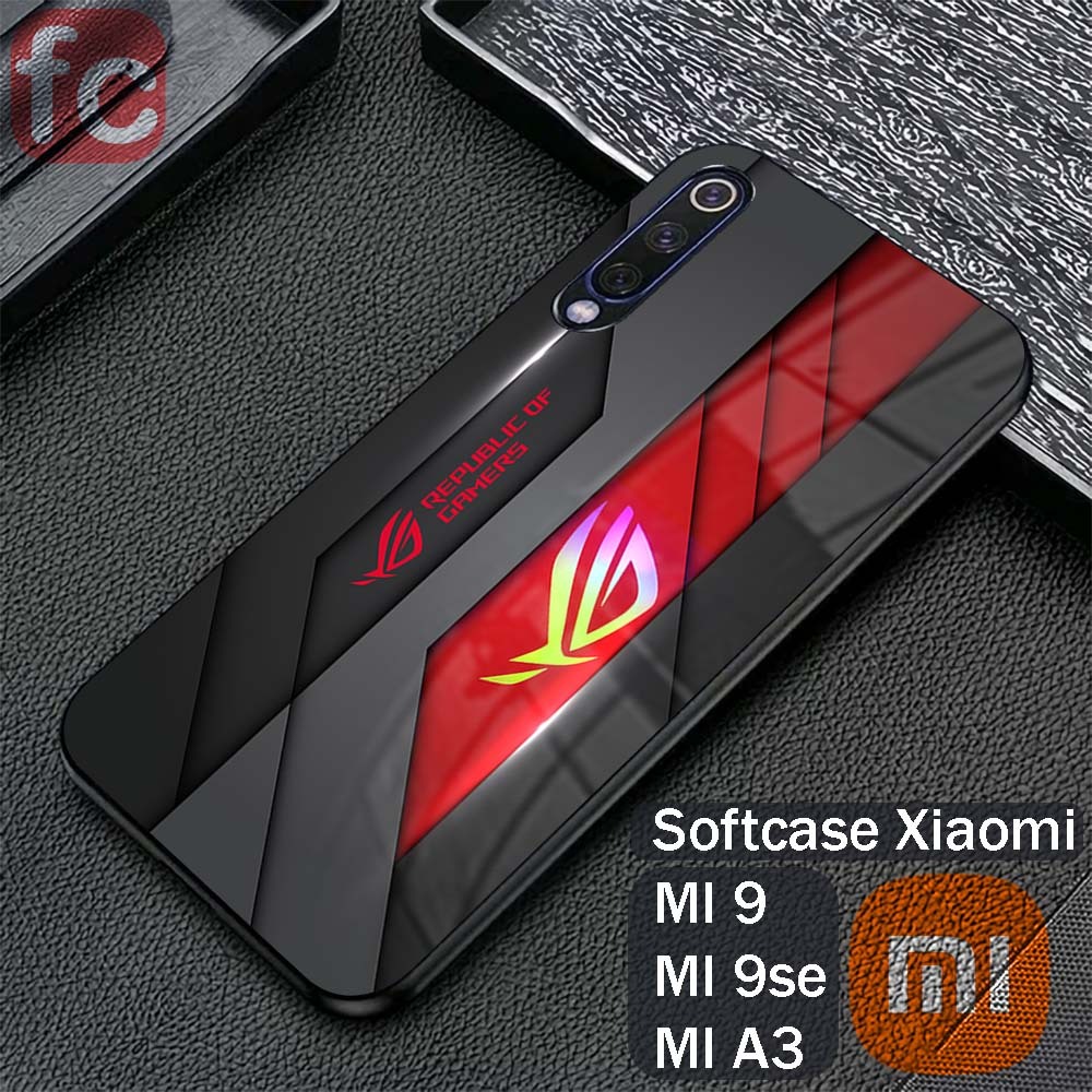 Softcase Kilau Xiaomi Mi 9 9se MI A3 | MI 9 Se |FR10| Case Hp Casing Kesing Mika Cover Pelindung Sma