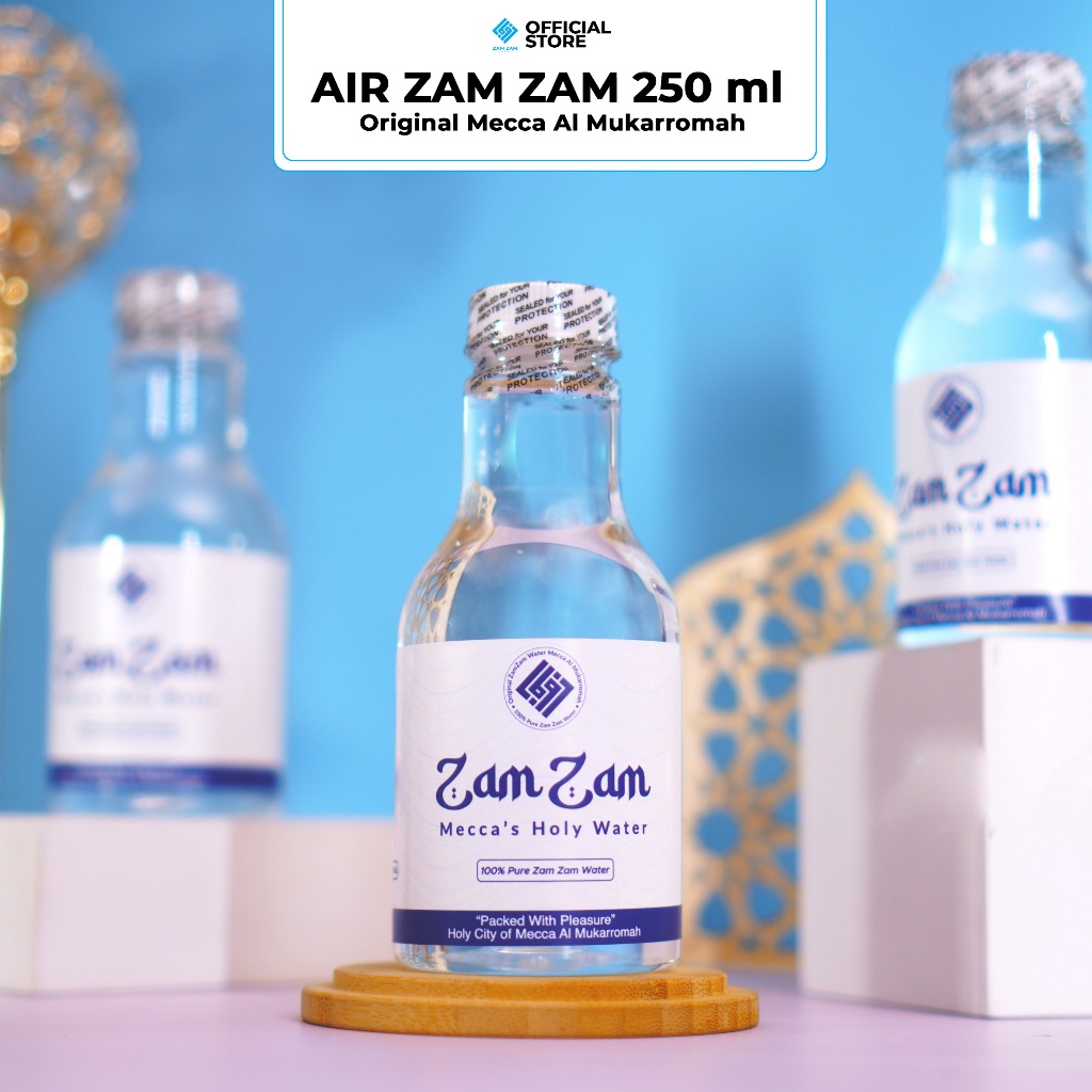 

[250ML-ZAM5] AIR ZAM ZAM ASLI MEKKAH AL MUKARROMAH - 250 ML