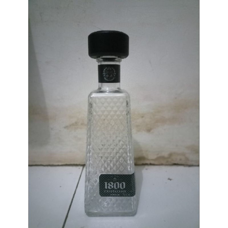 Botol Bekas 1800 Tequila Cristalino