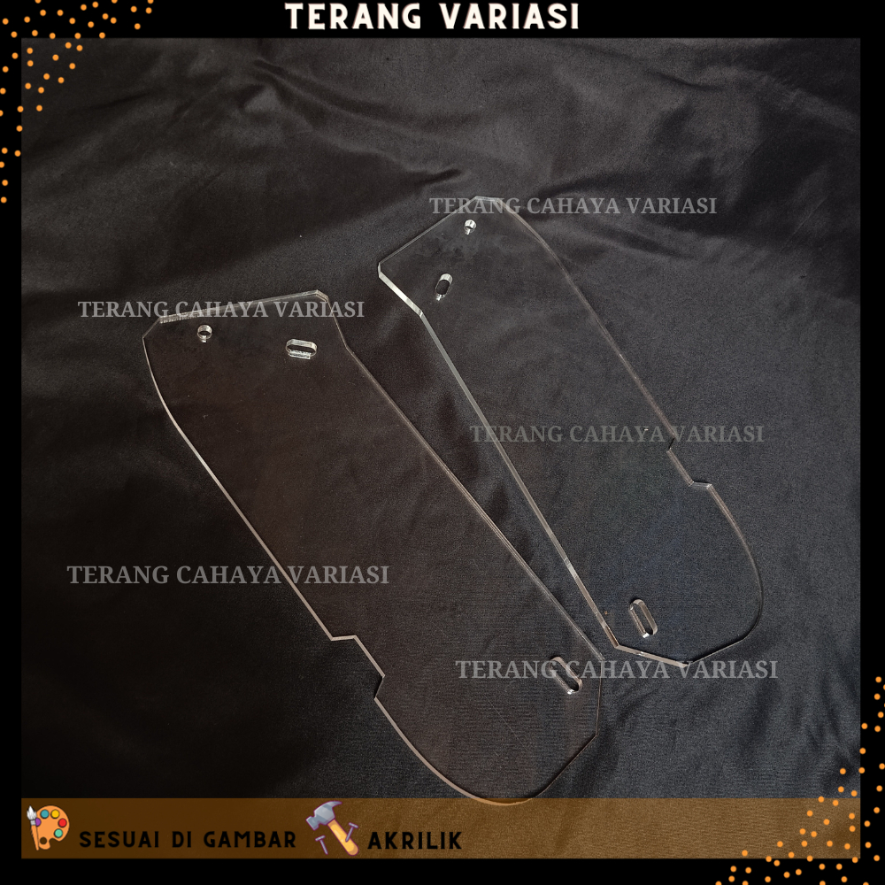 PIJAKAN KAKI AKRILIK AEROX NEW AEROX OLD TATAKAN KAKI MOTOR YAMAHA AEROX TAHUN LAMA DAN BARU KARPET 