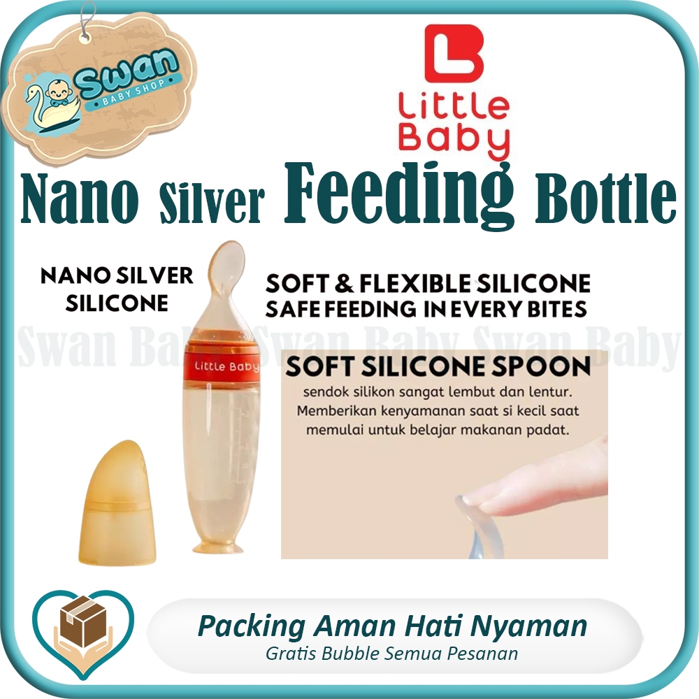 Little Baby Premium Nano Silver Feeding Bottle