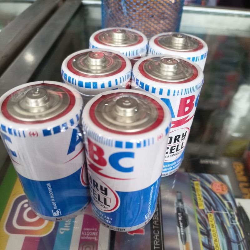 Batrei ABC Besar Bulat 1.5V