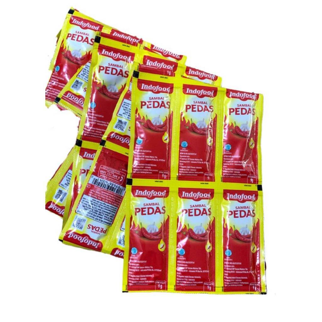 

(36 sachet) INDOFOOD Saus Pedas Sachet 3 Renteng