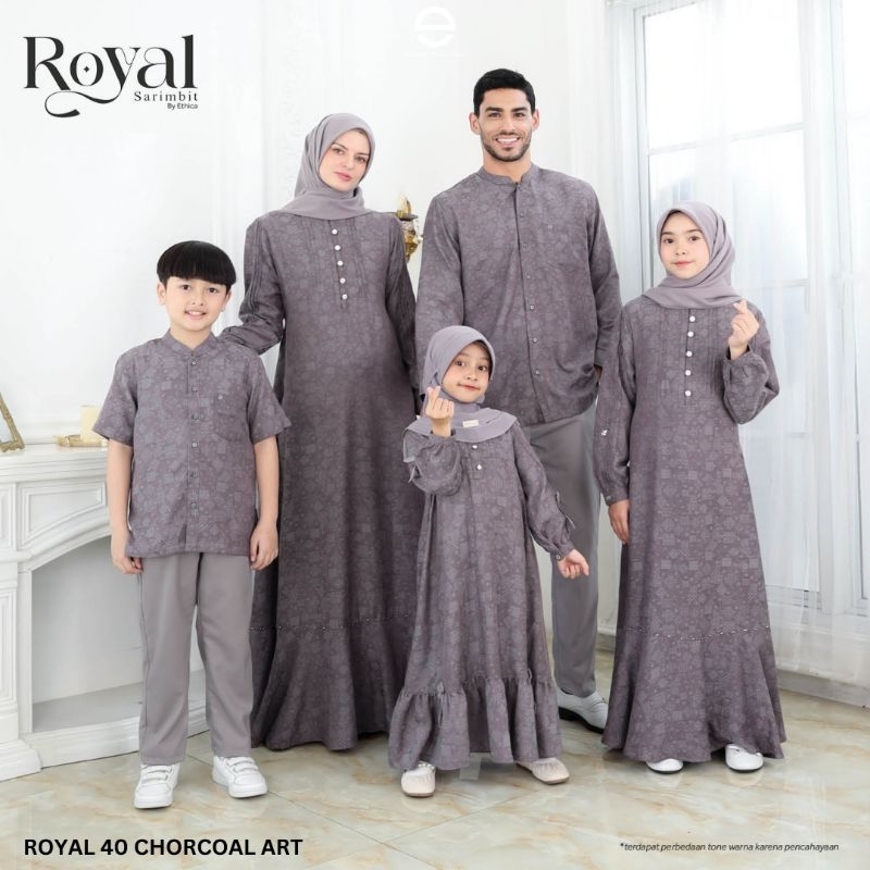 SARIMBIT ETHICA ROYAL 40 CHORCOAL ART