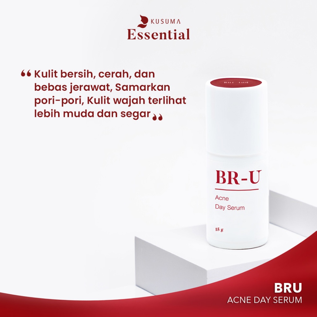 Kusuma Beauty Serum BR-U - Essential Acne Series - Serum Pelembap Wajah