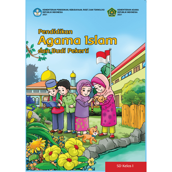 Buku Paket PAI Kelas 1 SD KUMER | Buku Paket PAI Kelas 1 SD Kurikulum Merdeka