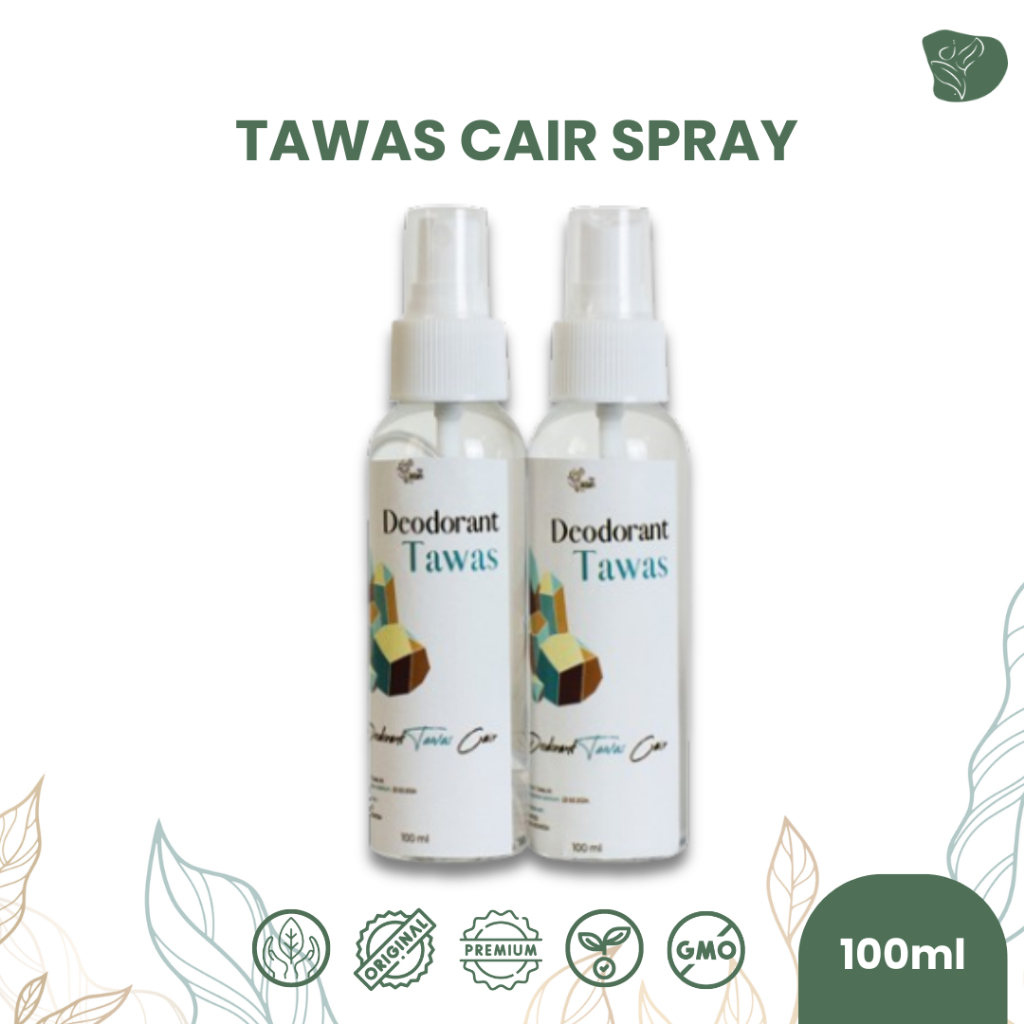 Deodorant Tawas spray ORGANIK natural penghilang bau badan air tawas ketiak deodoran spray tawas cai