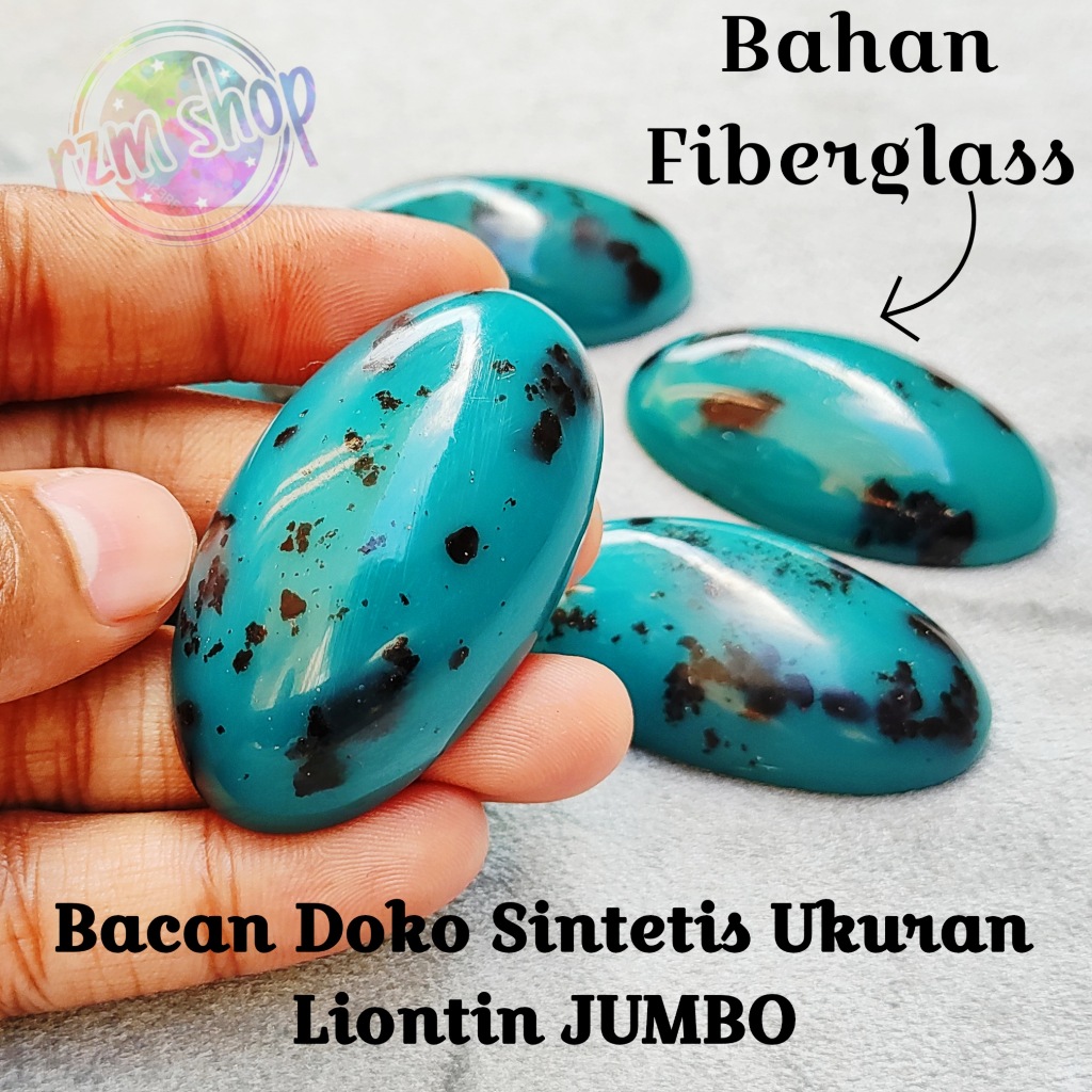 Batu Bacan Doko Jumbo Model Liontine Sintetis KW Super