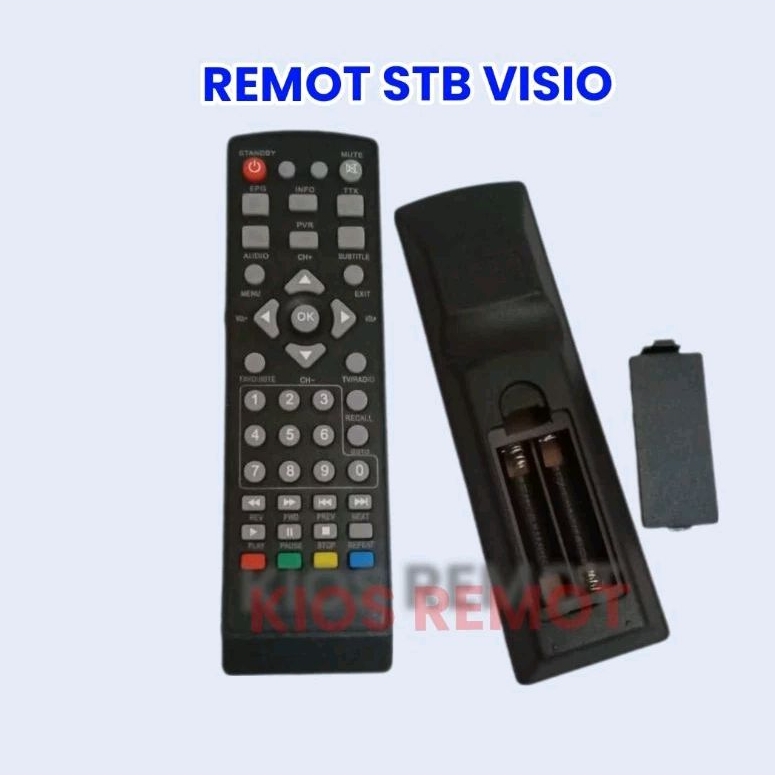 REMOT SET TOP BOX VISIO, REMOT STB VISIO