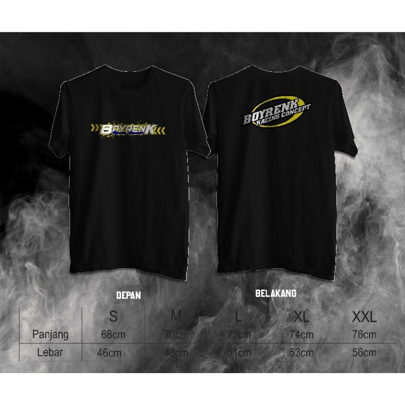 KAOS BOYRENK/BAJU BOYRENK/TERBARU KAOS BAJU DISTRO RACING BY -BOYRENK RACING CONCEPT TERBARU
