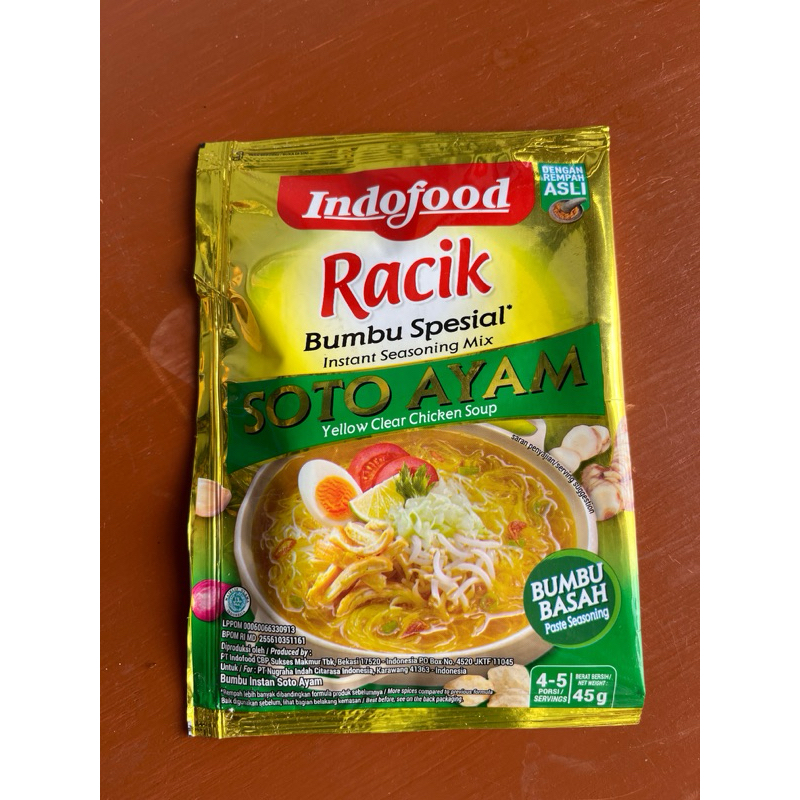 

racik soto ayam