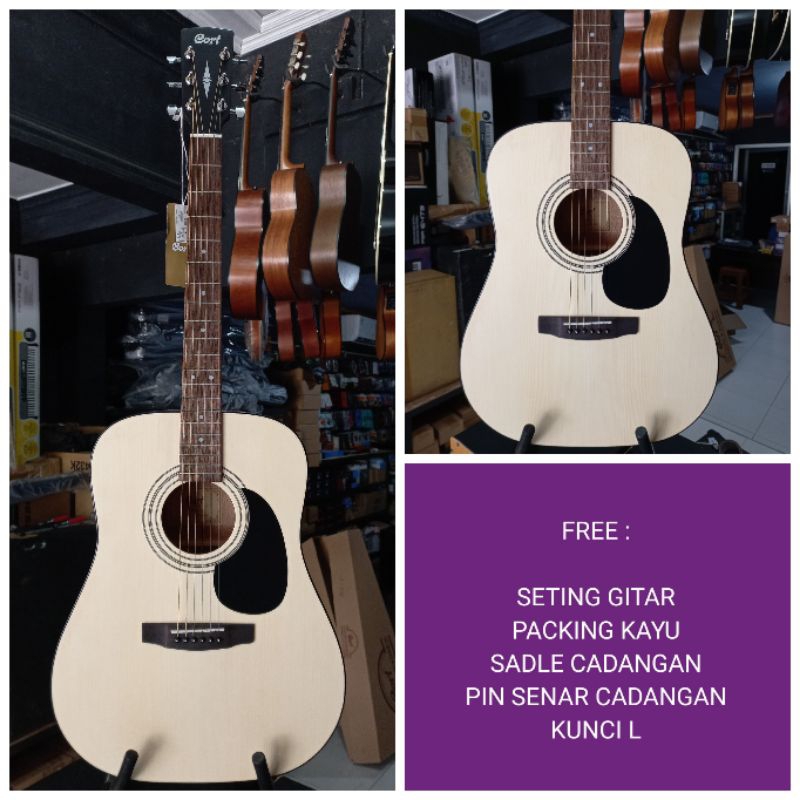 GITAR CORT AD810 OP ORIGINAL GITAR CORT AKUSTIK ELEKTRIK