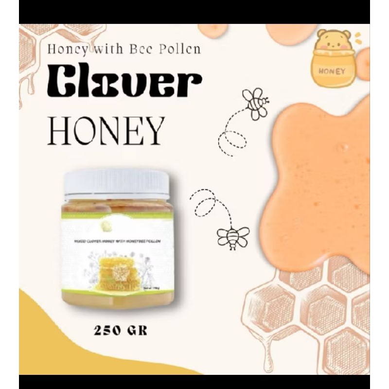 

clover honey 250 gram hdl