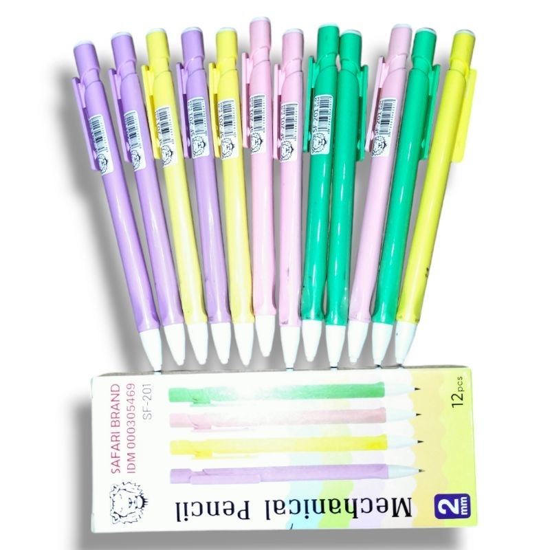 

pensil mechanical satu pack ( 12 pcs) by safari brand