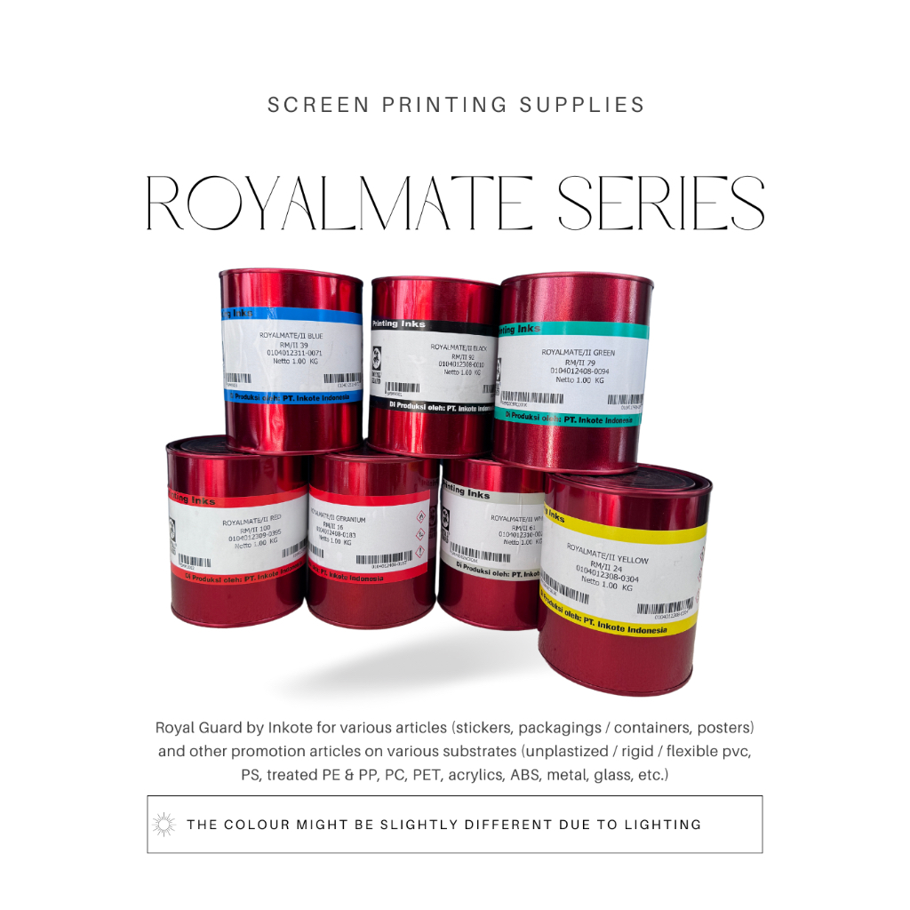 

RoyalMate Cat Sablon Plastik Printing Solvent Ink