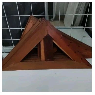 

penggaris segitiga segi3 kayu jumbo besar ruller