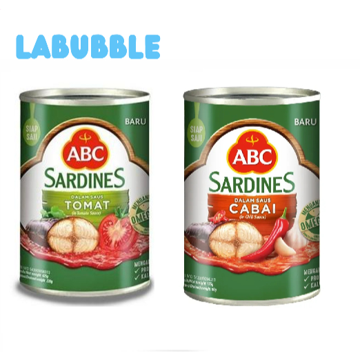 

Sarden Kaleng ABC Sardines 155gr