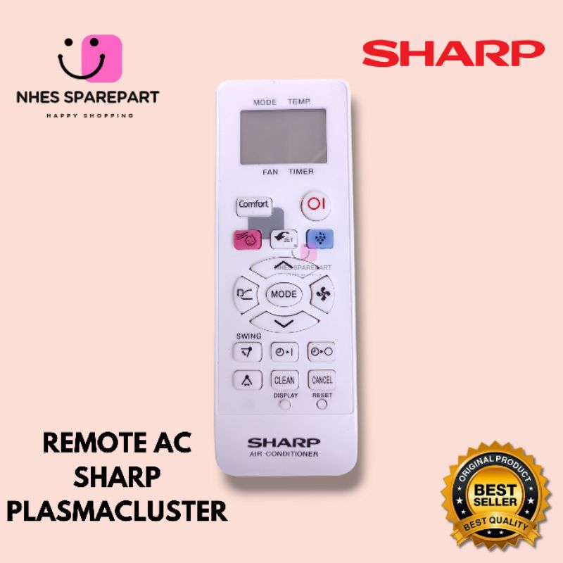 Remote AC Sharp Plasmacluster