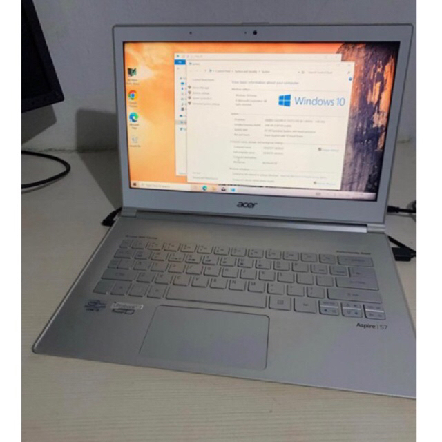 Laptop Acer Super Slim Corei5 Gen3 Ram 4Gb Ssd128Gb VGA InTel