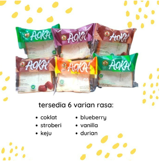 

Roti Ropang AOKA / roti panggang / roti gulung