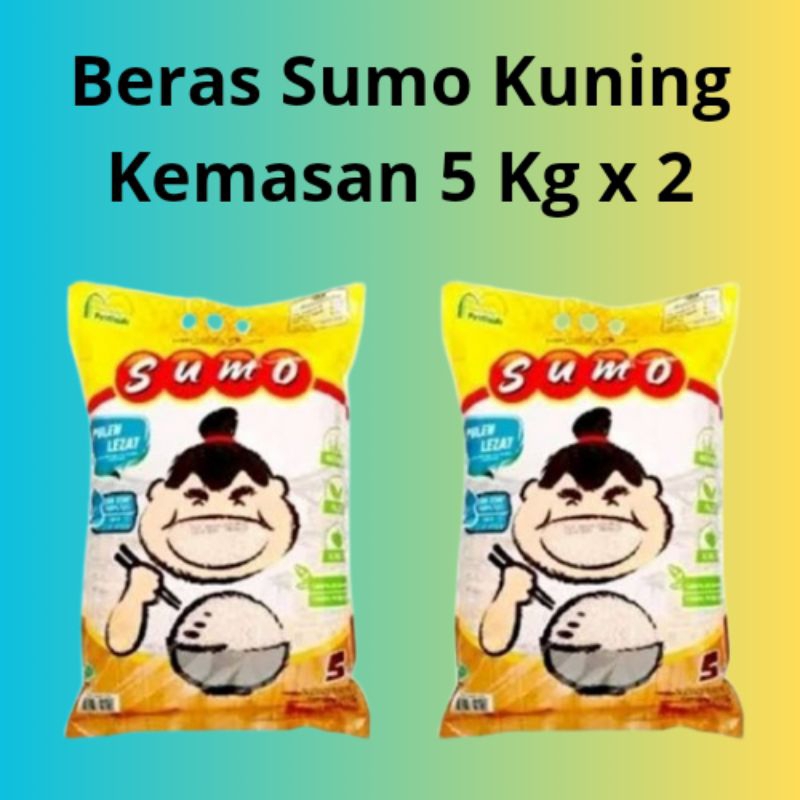 

[5 KG x 2 PACK] BERAS SUMO KUNING BERAS PULEN PREMIUM KEMASAN 5KG X 2 SAK