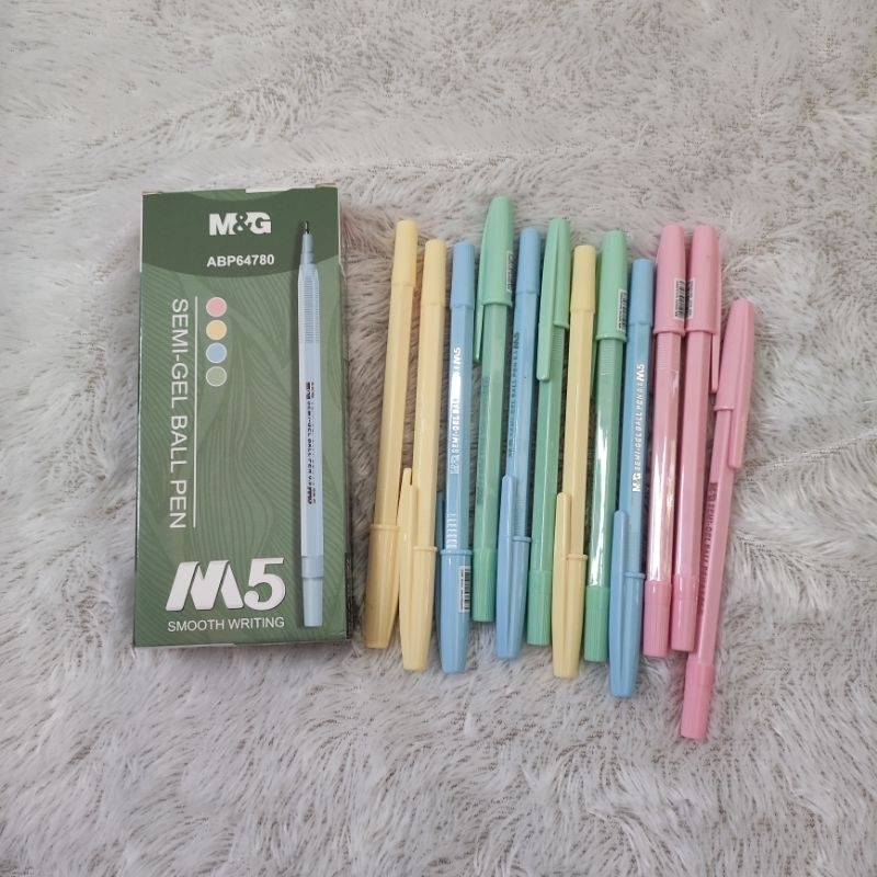 

1 PAK M&G BOLPEN GEL/ SEMI GEL BALLPEN ABP64780 M5
