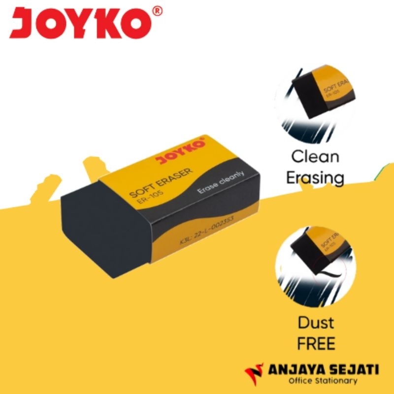 

Eraser / Penghapus Joyko ER-105 | Perpack (30pcs)