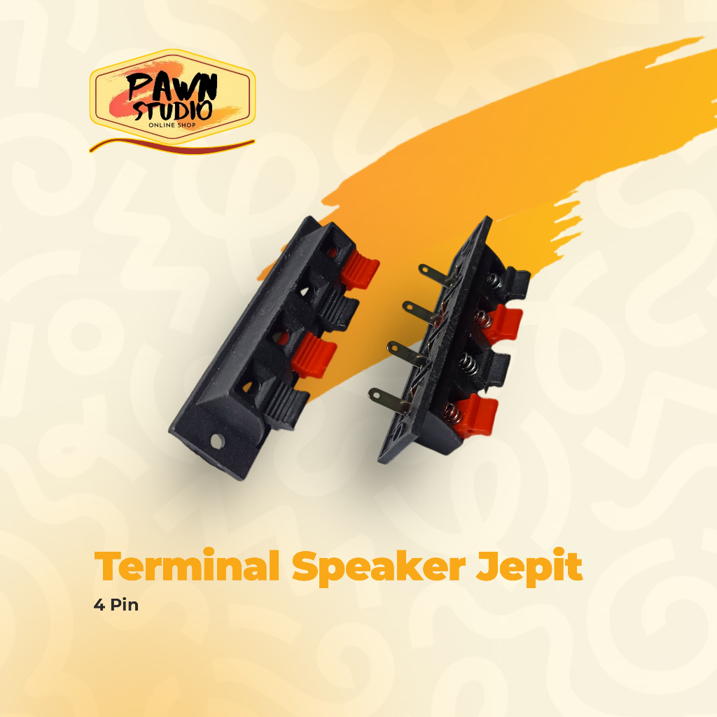 TERMINAL SPEAKER 4 PIN JEPIT / TERMINAL SPEAKER STEREO