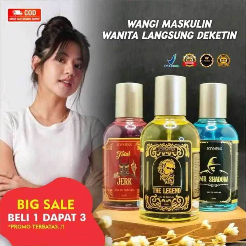 PROMO ~ PARFUM JOYMENS PARFUM PEMIKAT WANITA TAHAN LAMA