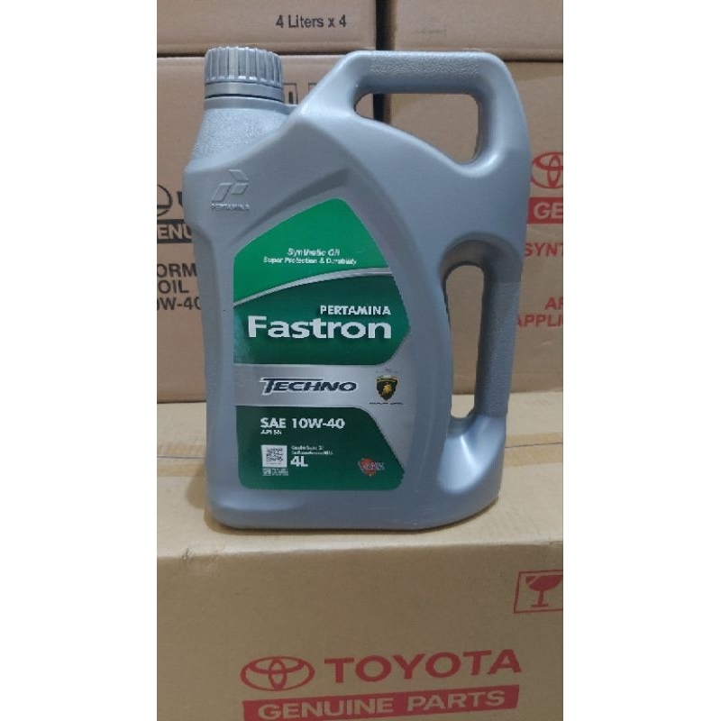 Pertamina Fastron Techno 10W-40 4L GALON ORIGINAL