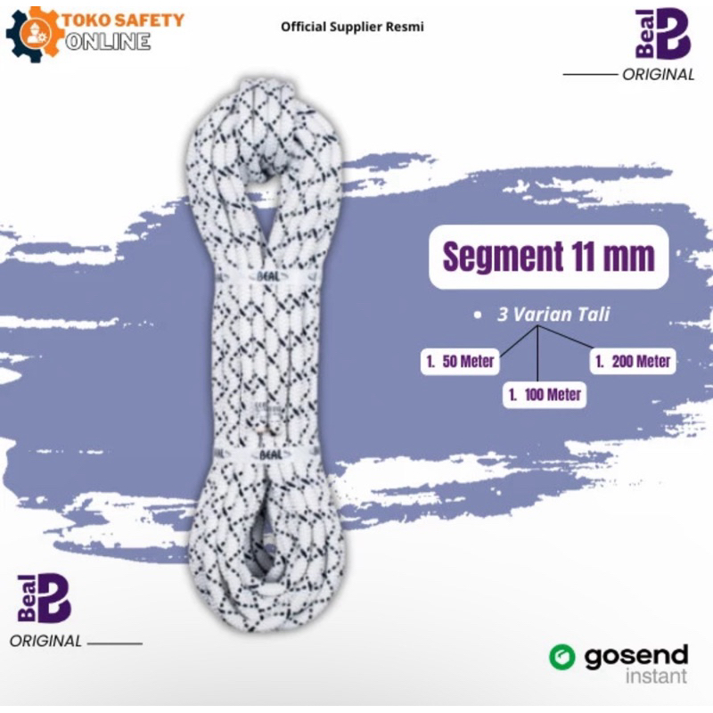 BEAL Segment 11 mm - Tali Karmantel BEAL Segment Original Germany