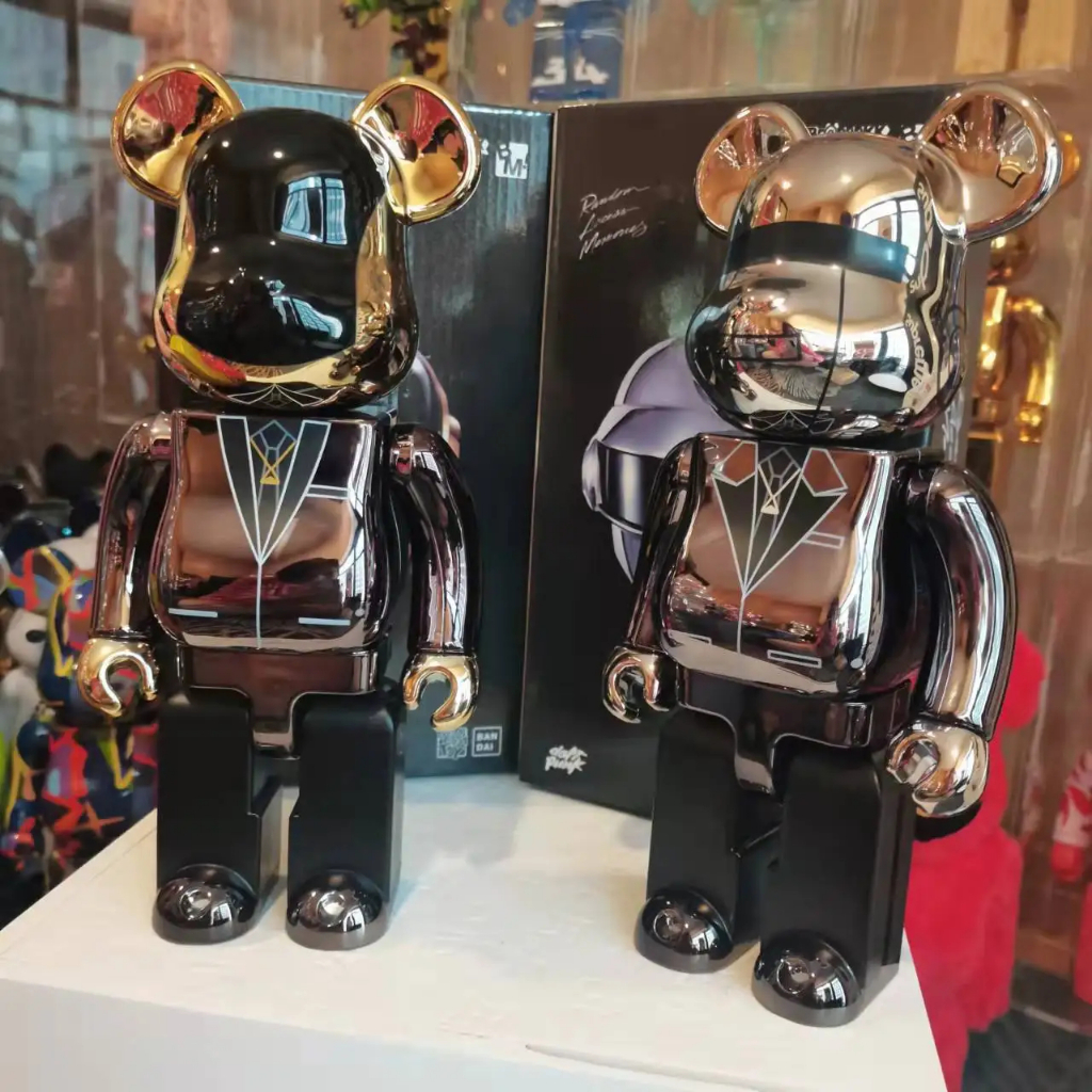 Pajangan Patung Bearbrick Daft Punk 400% / Bearbrick Figure - ITS ME 2584