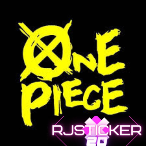 

stiker cutting one piece .