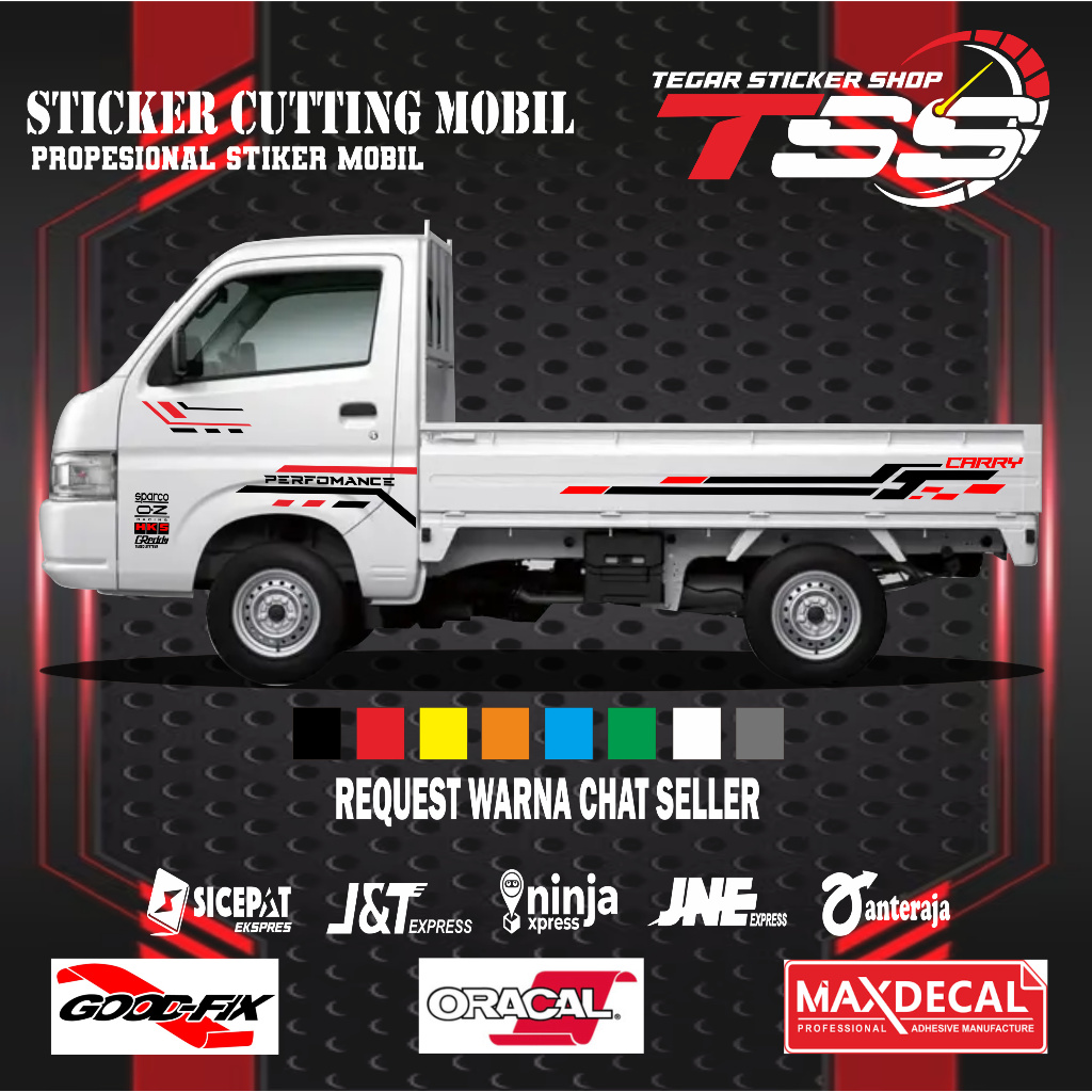 sticker mobil carry sticker mobil suzuki carry sticker mobil pickyup keren stiker variasi body mobil