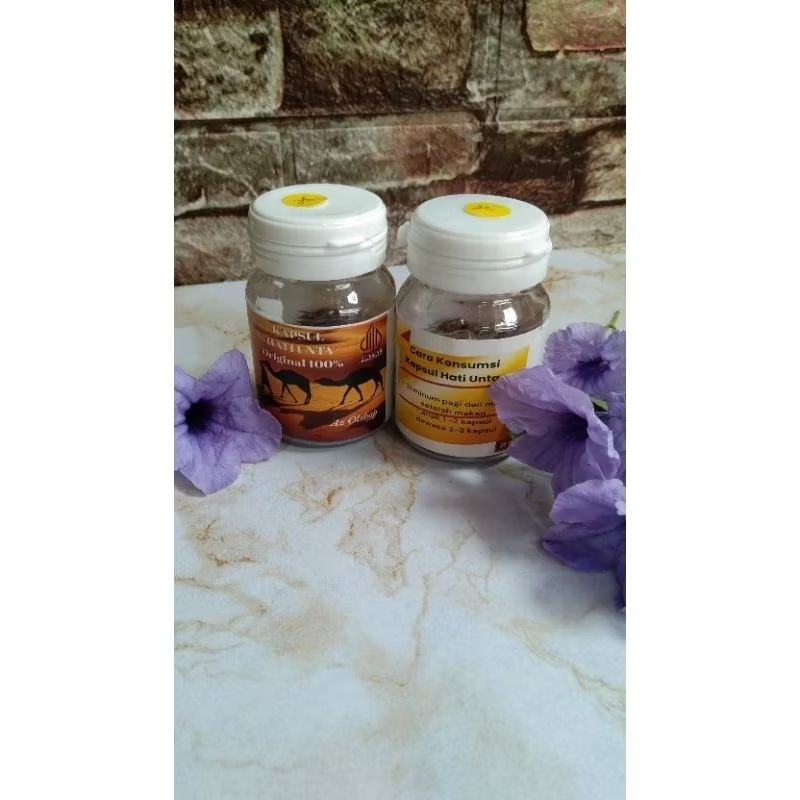 Promo Kapsul Hati Unta Original 2 botol