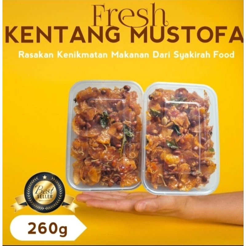 

Kentang Mustofa 260gr Tupperware 750ml(TERMURAH)