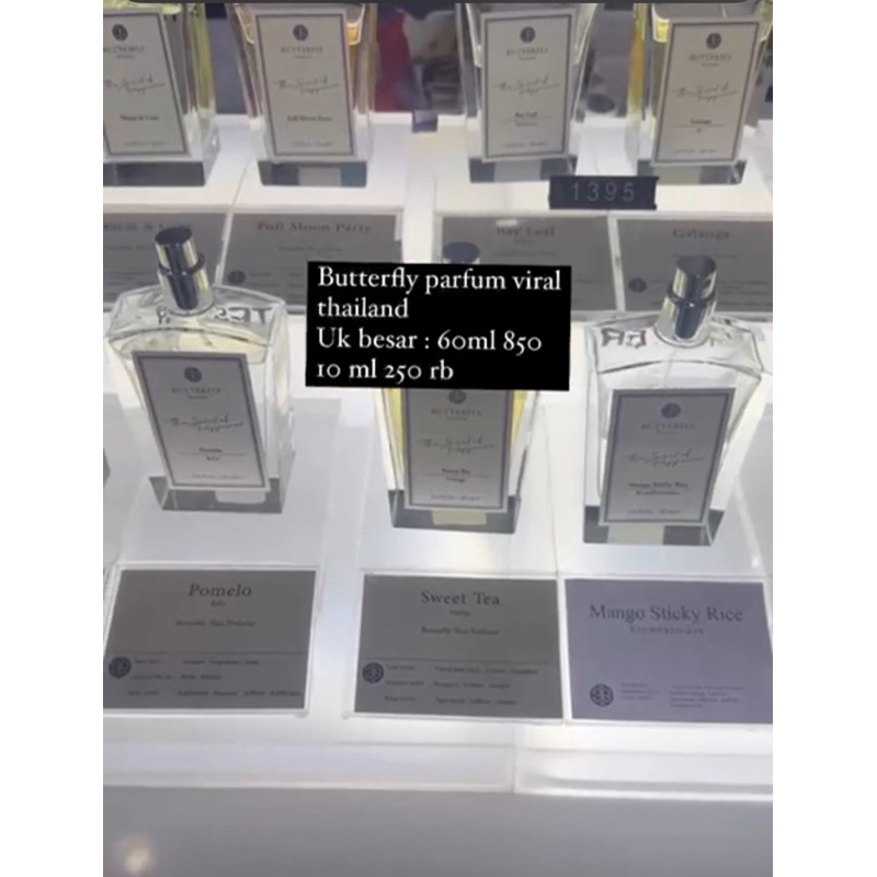 butterfly parfum thailand