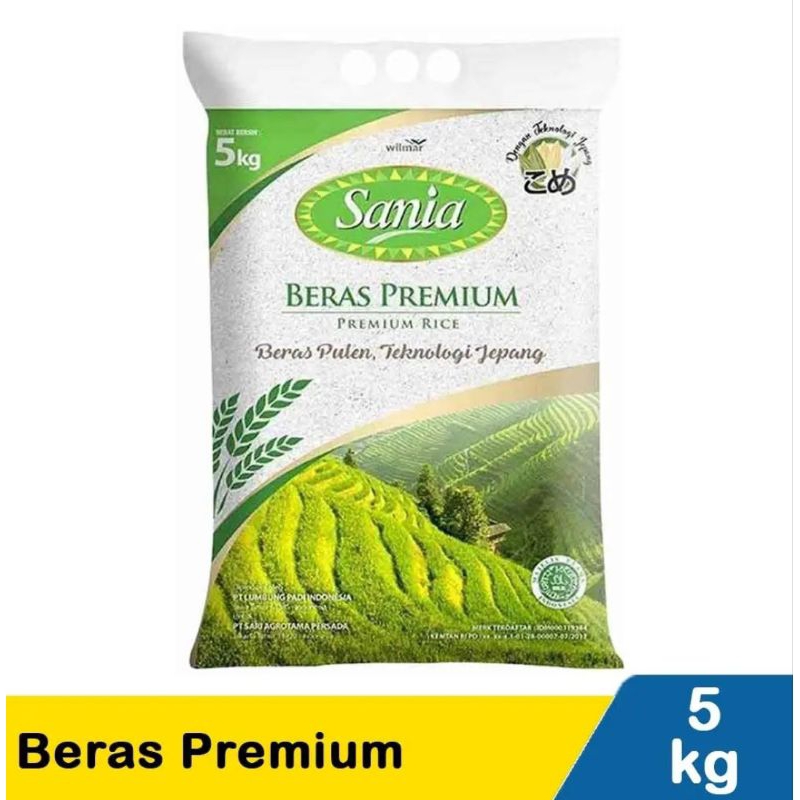 

Beras Sania 5kg GOSEND