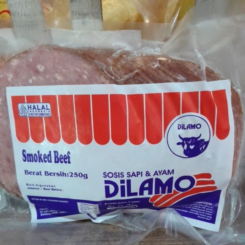 

DILAMO SMOKED BEEF SLICE 250GR