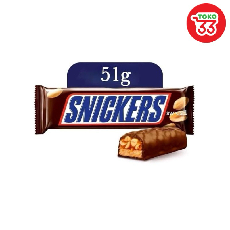 

Snickers Chocolate Bar 51g