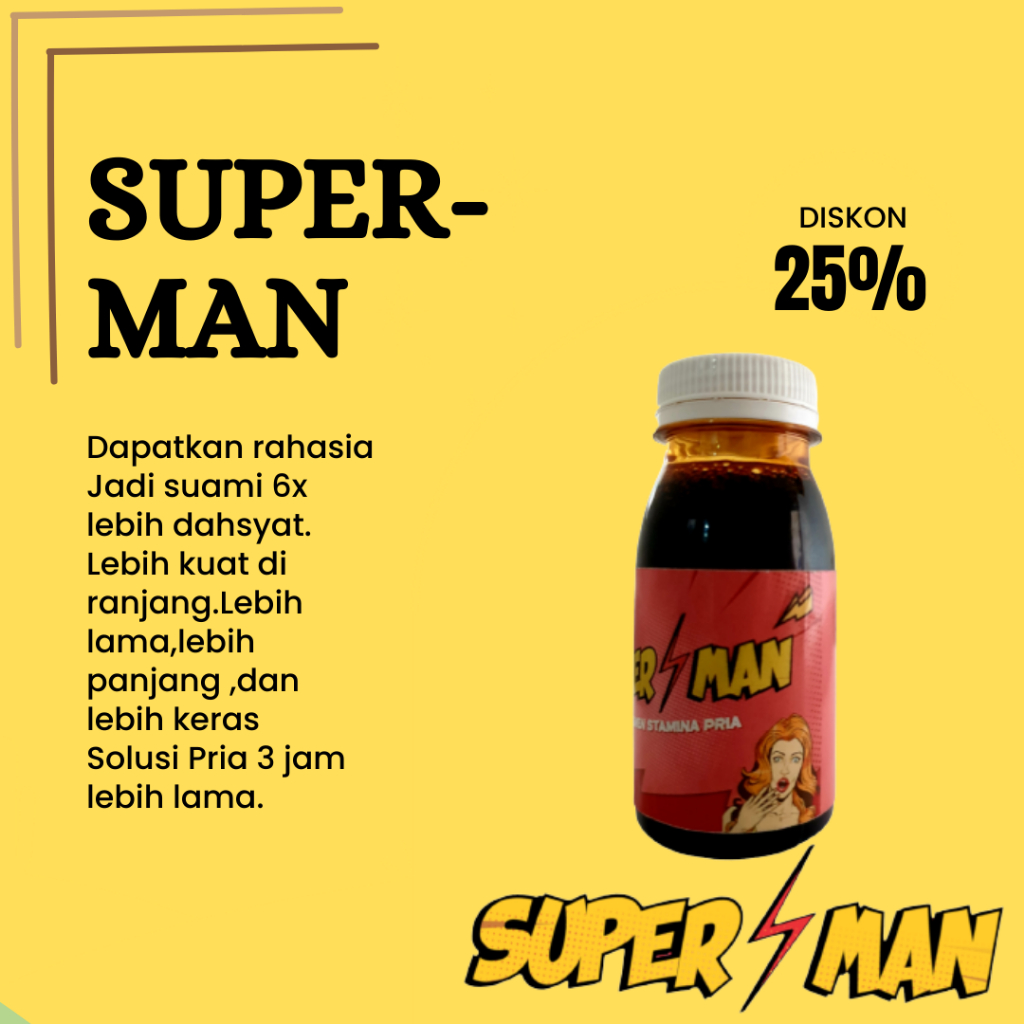 

Madu Super Man Kuat Penambah Stamina Pria Original