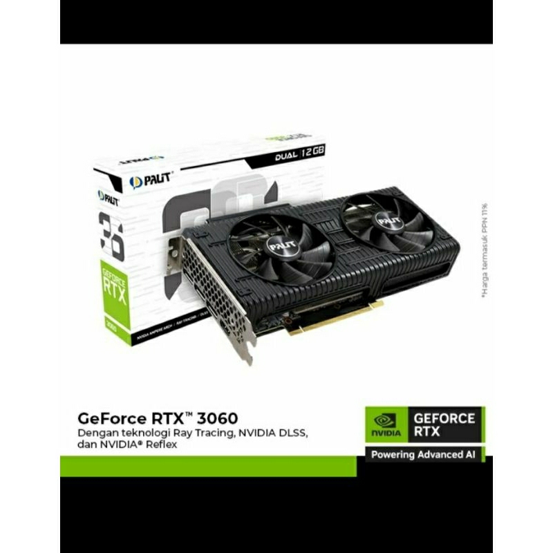 VGA CARD RTX 3060 Dual - 12GB DDR6