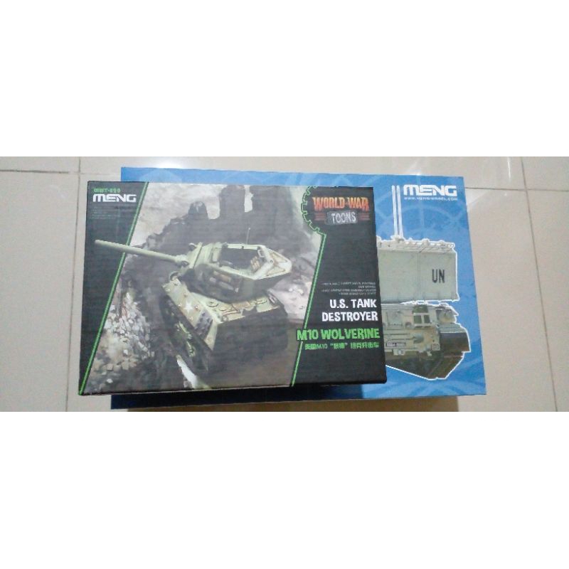 Meng Model kit World war toon US Tank destroyer M10 Wolverine