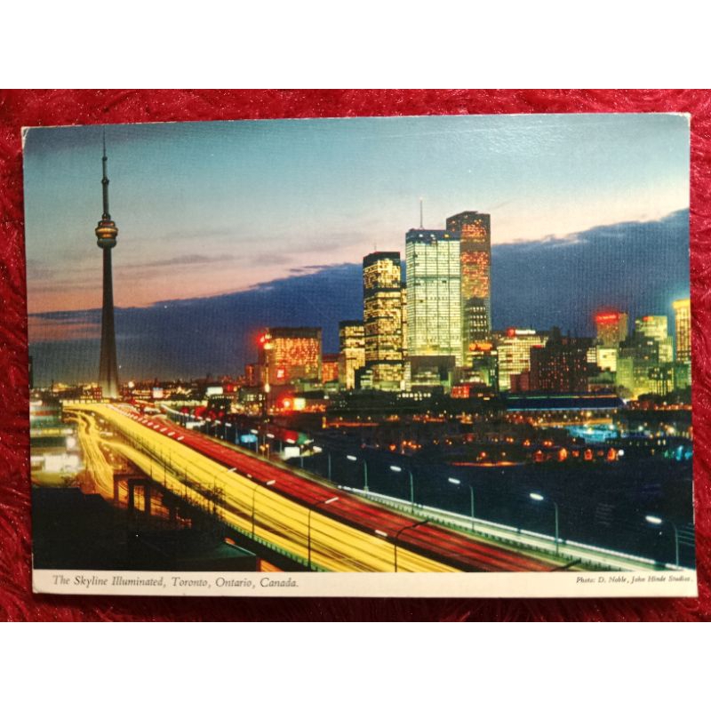 

Post Card Kanada a view of Toronto UN USED